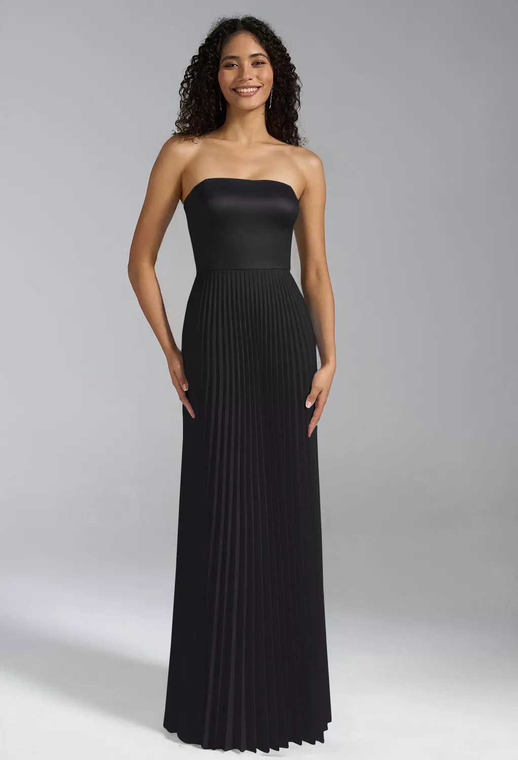 AW Hermione Black Metallic  Wedding Guest Dresses